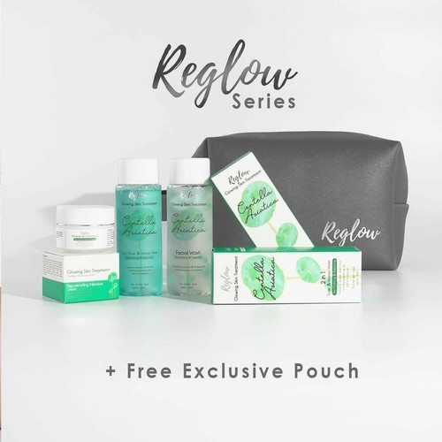 Reglow Series Paket Set Skincare Glowing Mencerahkan Wajah Original-1
