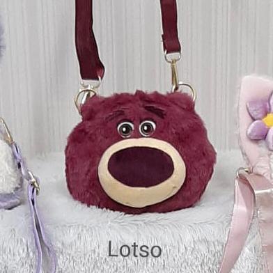 Tas Selempang M Tali Kulit Stella Lou Lotso Linabell Karakter Animal