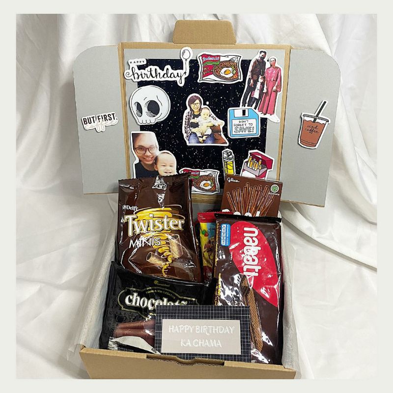 

Snack Box | Hadiah birthday, graduation, anniversary