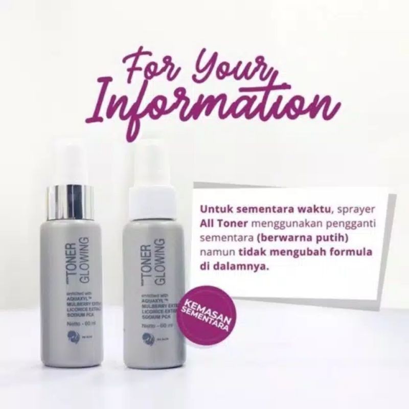 Toner MS Glow Original Toner Acne Toner Glowing Perawatan wajah