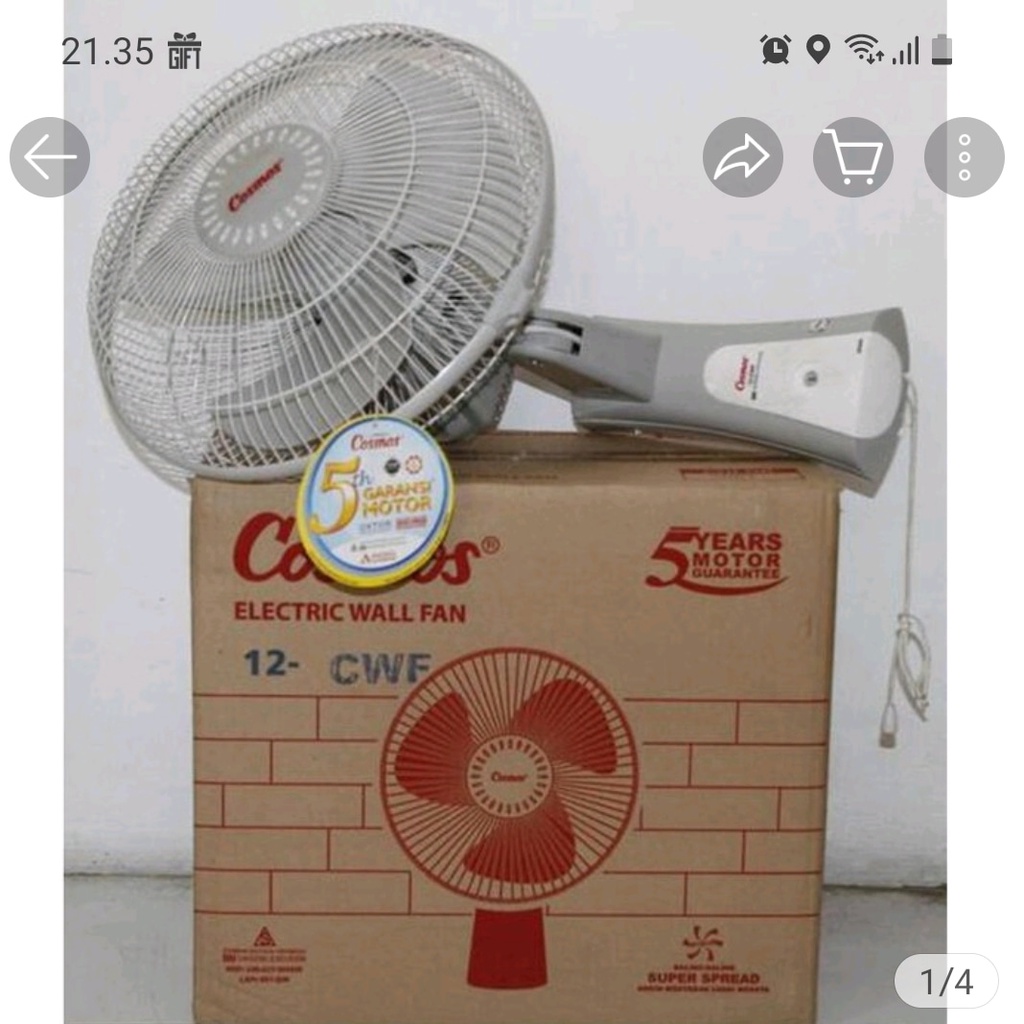 Kipas Angin Dinding 12 - CWF | Wall Fan