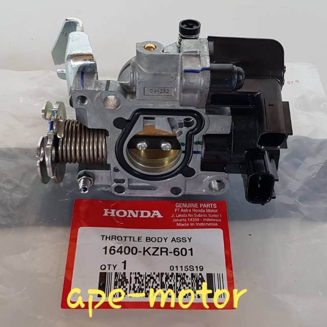 THROTTLE BODY VARIO 125 OLD 16400-KZR-601 ORIGINAL HONDA HONDA