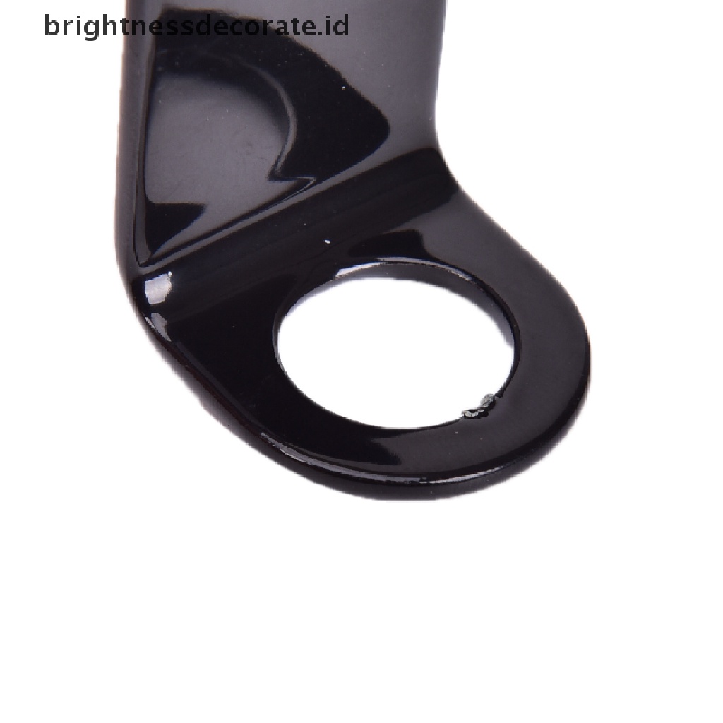 1 Pasang Bracket Holder Lampu Universal Warna Hitam Untuk Sepeda / Motor / Skuter