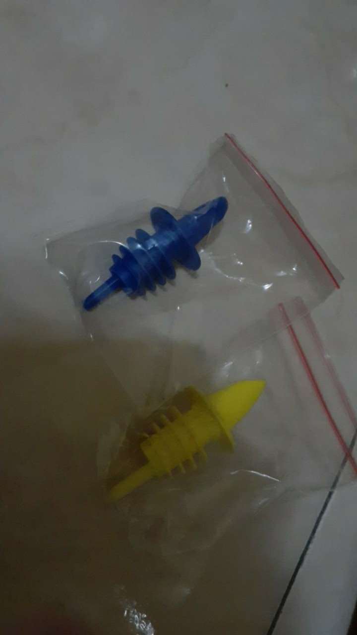 Jiwins Free Flow Pourer Plastic Head Tutup Penuang Cairan Botol