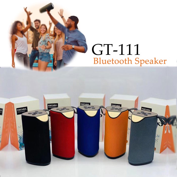 SPEAKER BLUETOOTH EXTRA BASS GT-111 SPEAKER WIRELESS EXTRA BASS