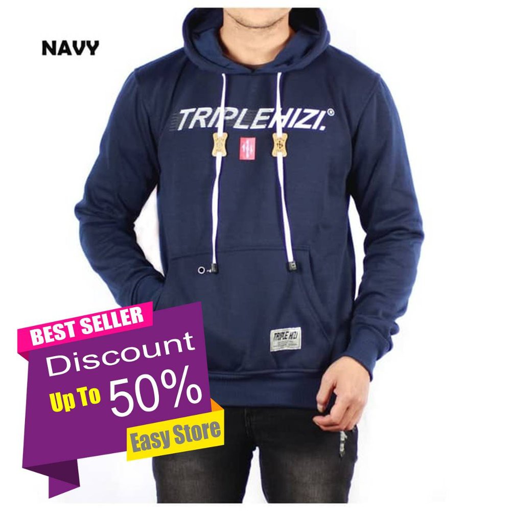 TERLARIS SWEATER HOODIE PRIA WANITA TPHZ STRIP JAKET JUMPER DISTRO POLOS - BUKAN  JAKET LEVIS COWOK