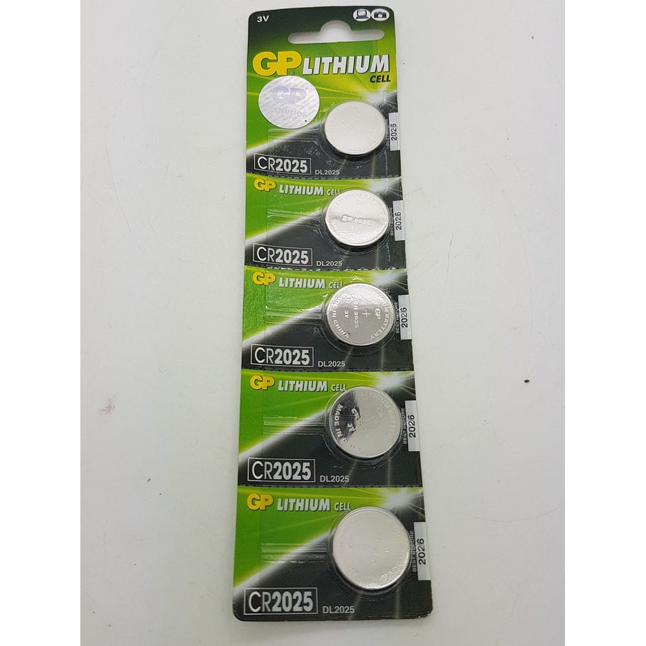 BATTERY / BATERAI / BATRE GP LITHIUM CR 2025 CR2025 3V