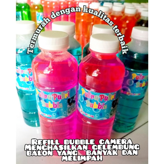 Isi Ulang gelembung Balon/Refill bubble Camera