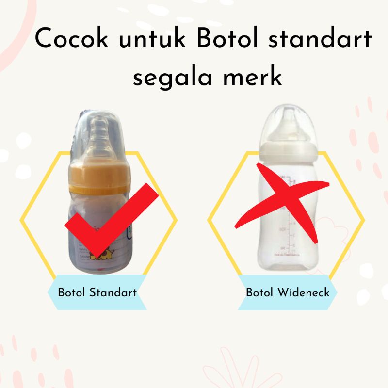 Niple Dot Standart untuk Botol Segala Merk