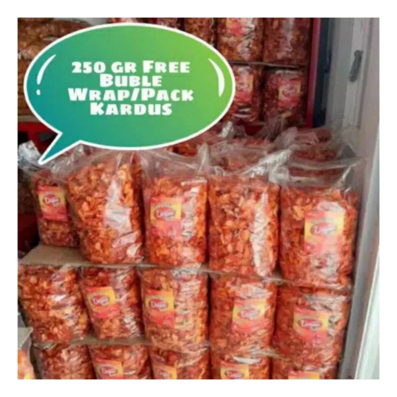 

KERIPIK SINGKONG BALADO PEDAS 250 GRAM TERMURAHH