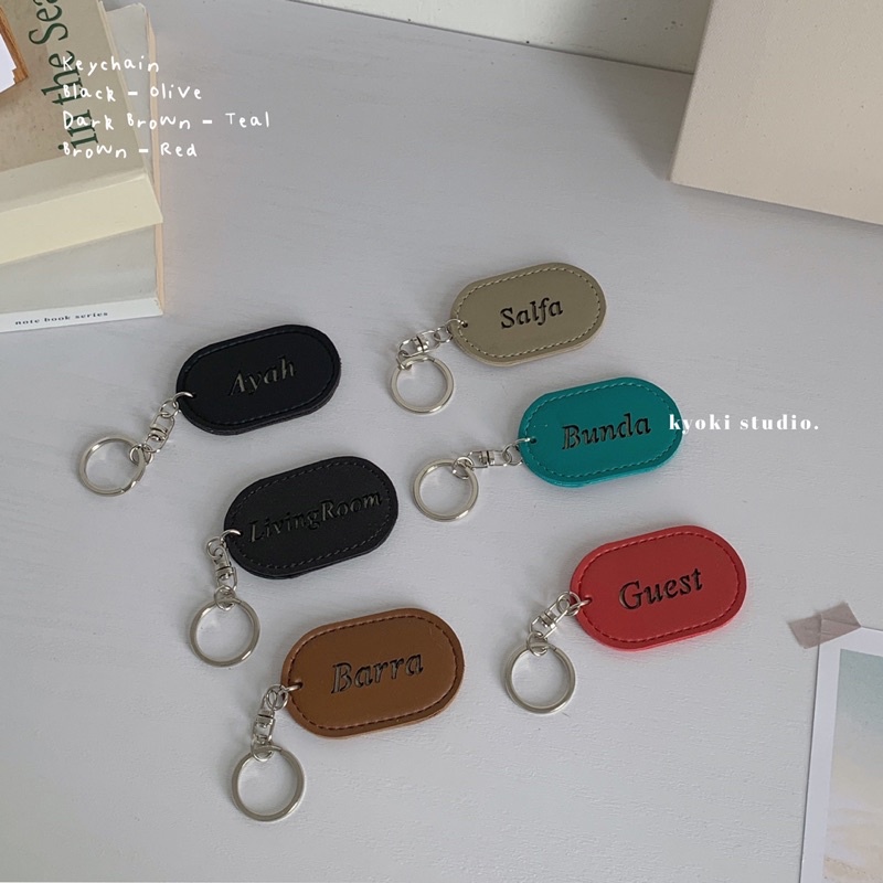 Key Chain Custom Nama