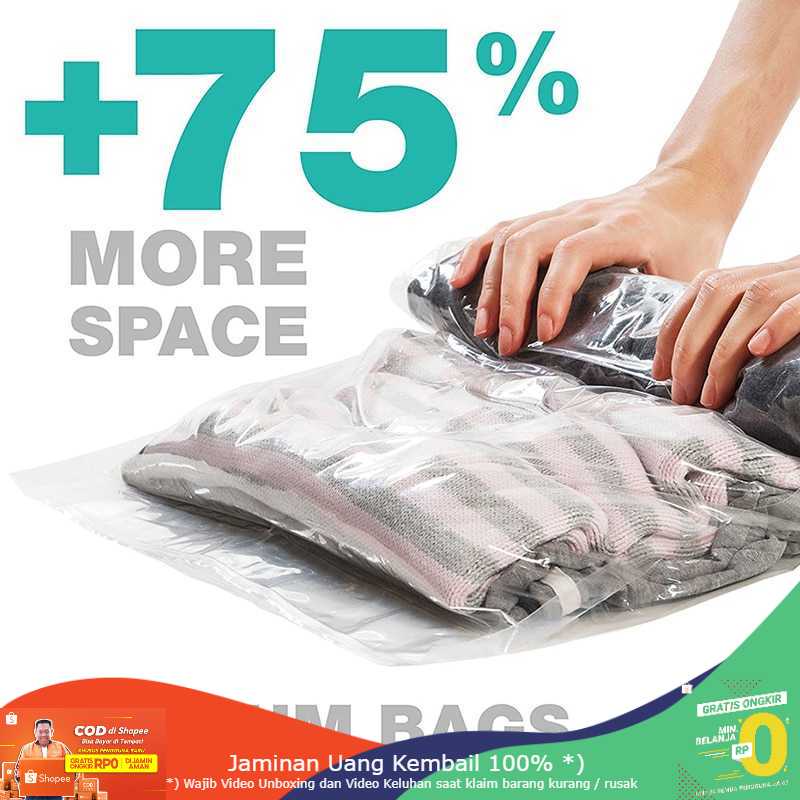 (BISA COD) RVOSTR Inguard Kantong Plastik Vacuum Sealer Bag 50x70cm 5 PCS - ZKD002