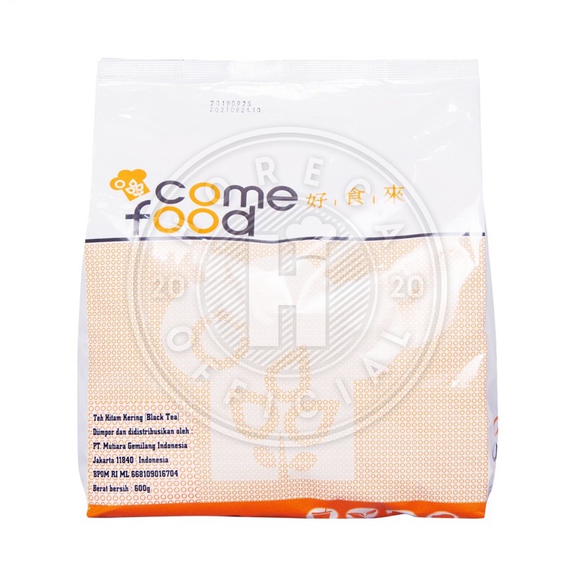 

COME FOOD GREEN TEA JASMINE 600GR / TEH HIJAU MELATI 600 GRAM