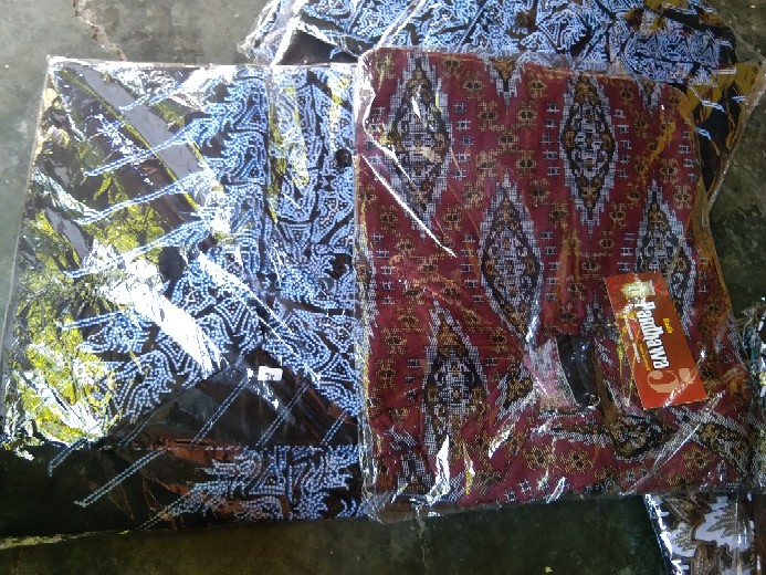 Batik Couple Keluarga Sania Ruffle Ori Ndoro Jowi Dnt