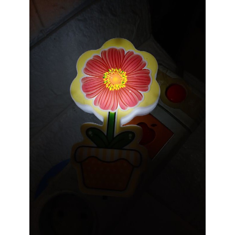 lampu tidur bunga mini/ lampu tidur lucu