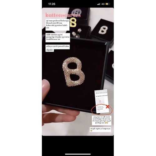 Luxe Signature Pearl Brooch by ButtonScarves