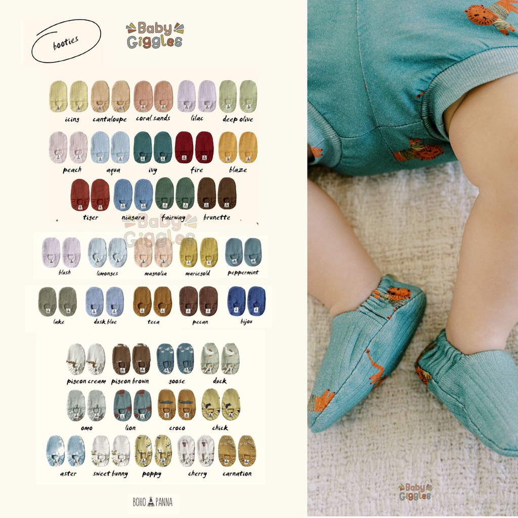 Bohopanna Booties/ Sepatu Bayi 0-8 Bulan Bohopanna