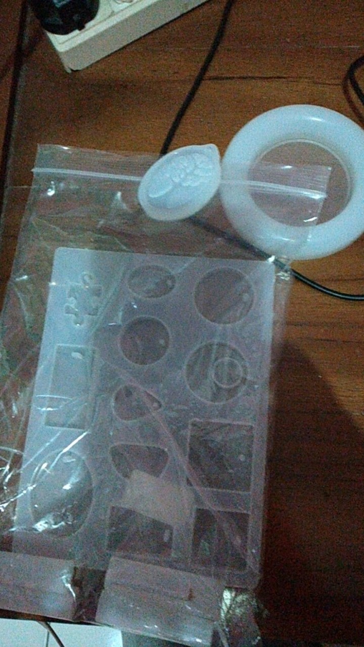 5 Inf ✿ 5 Pack Cetakan Perhiasan Handmade Diy Bahan Resin Silikon