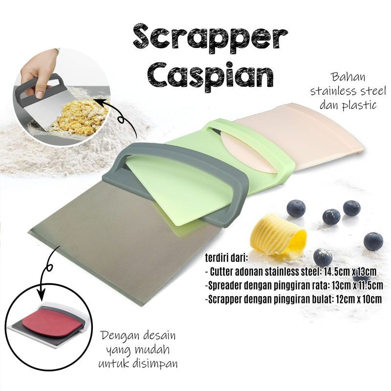 SCRAPPER CASPIAN 3IN1