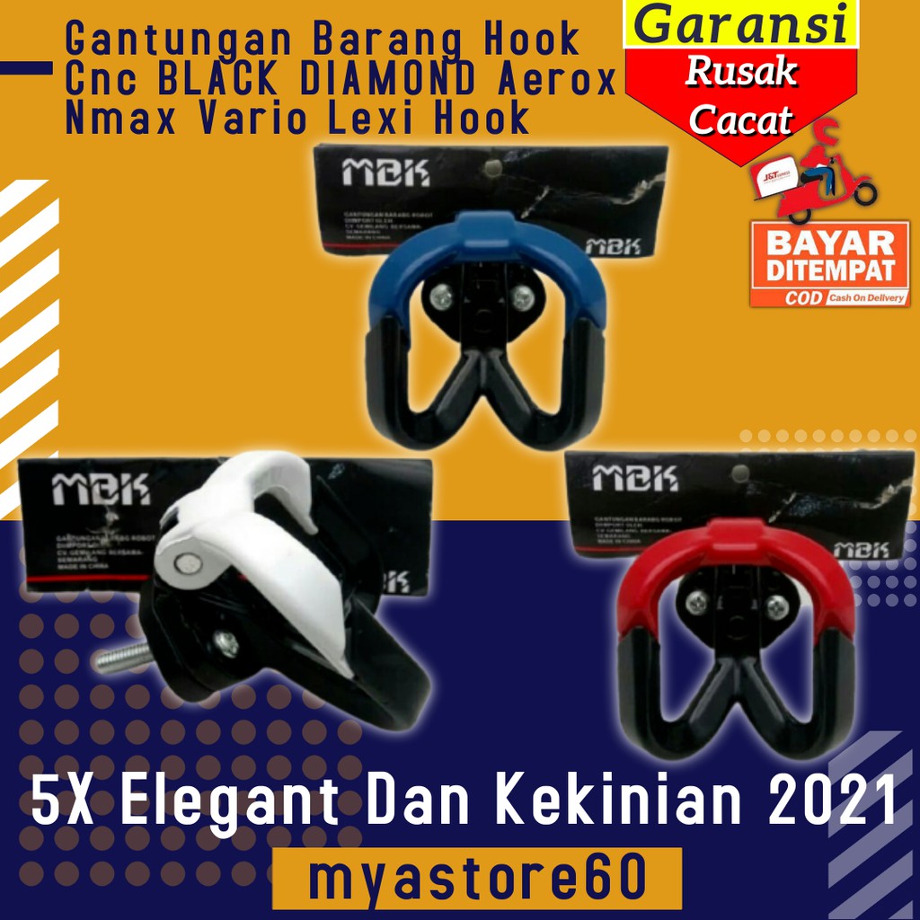 Gantungan Barang Geser Nmax Aerox Vario Lexi Pcx Mio Beat Universal