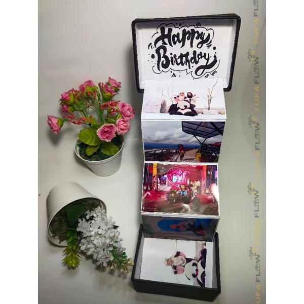 

POP-UP PHOTO BOX MEMORY HADIAH WISUDA ULANG TAHUN GIFT BOX