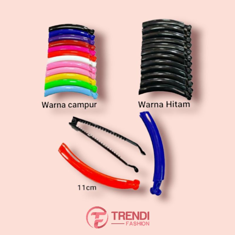 Jepit Banana - Jepit Rambut Pisang