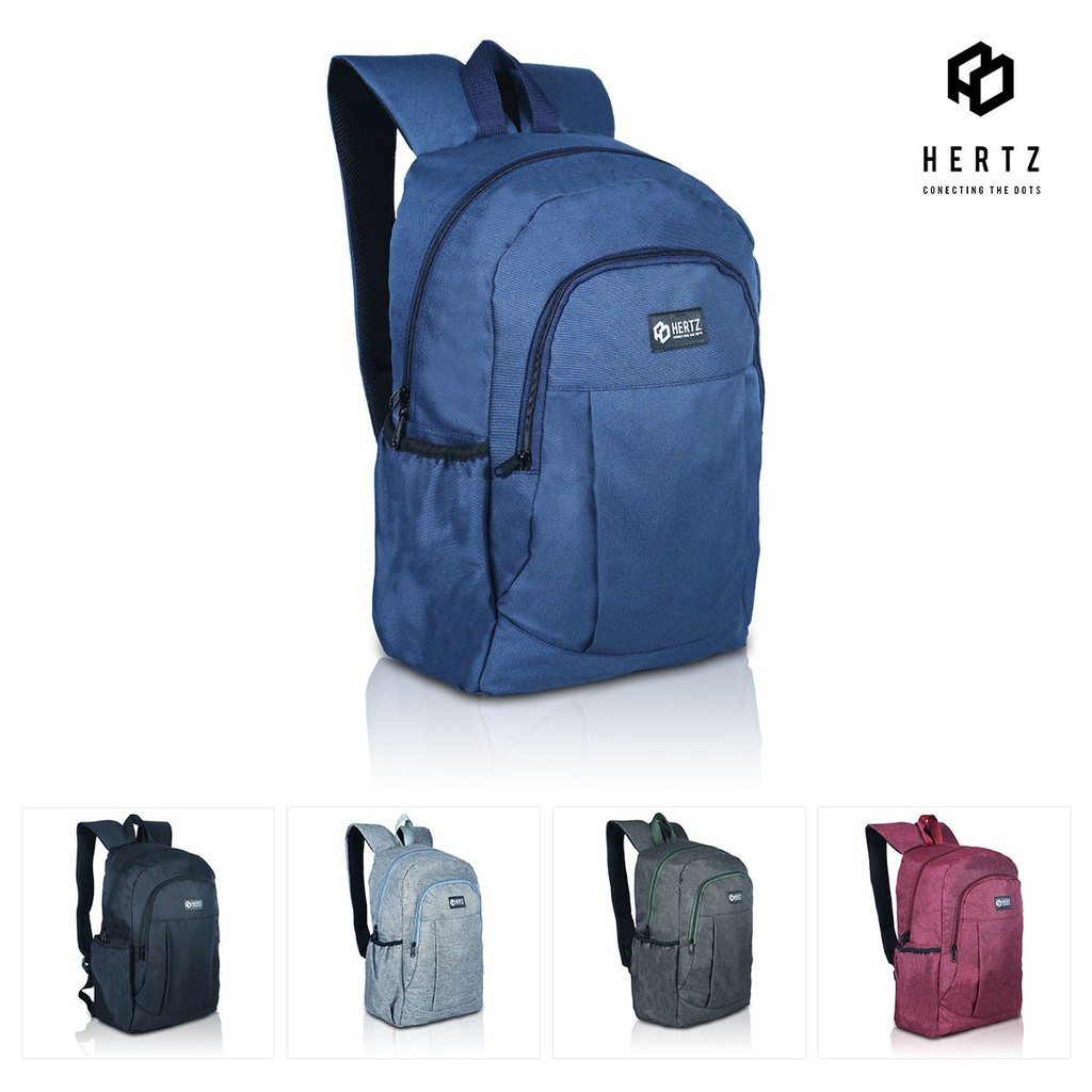 Tas Ransel Pria H 2540 Tas Punggung Backpack model terbaru Tas Sekolah Brand Hertz Murah Berkualitas