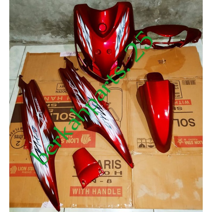 BODY HALUS YAMAHA MIO SMILE MERAH MAROON 2009