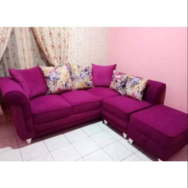 Sofa Tamu Pink