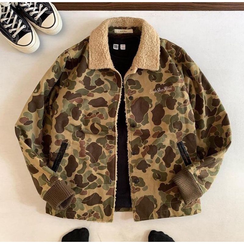 Jacket Sherpa Duck Camo