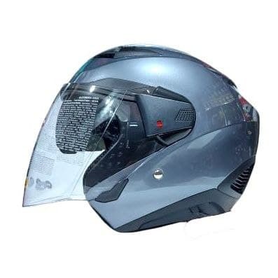 Helm Zeus ZS611 ZS 611 ZS-611 Half Face TITANIUM