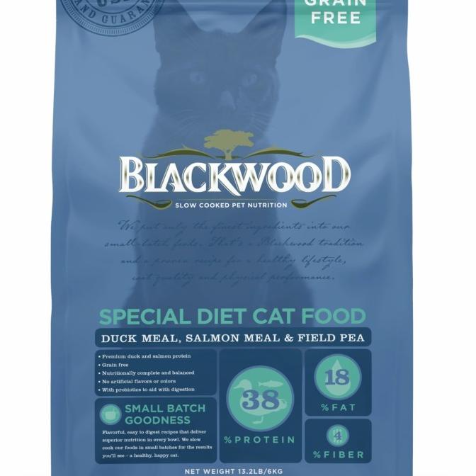Jual Repack Blackwood Special Diet Cat Food Duck, Salmon, Pea (1 kg