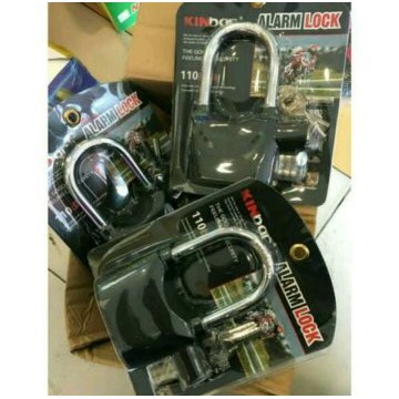 Gembok Alarm Anti Maling Merek KINBAR Asli
