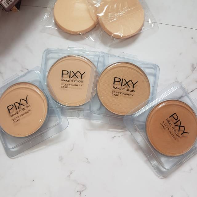 Pixy Make It Glow Silky Powdery Cake (Refill)