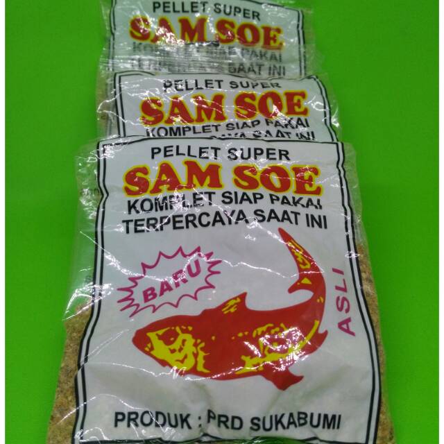 Pelet Super Sam Soe - Umpan Pancing