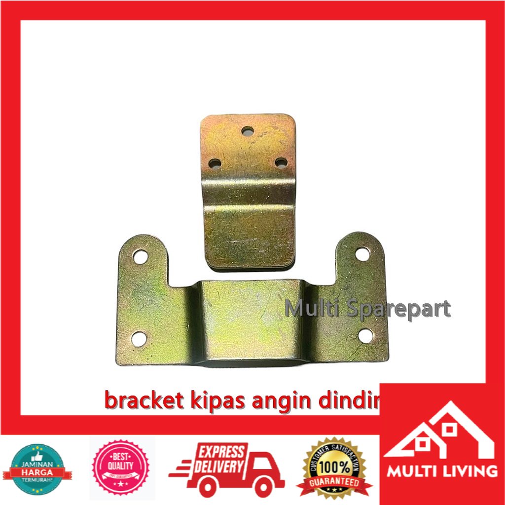 Bracket KIPAS ANGIN DINDING - braket wallfan FULLSET 2 pcs