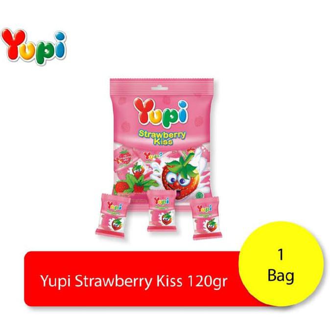 

Ayo Promo Yupi Strawberry Kiss 120 gr Murah