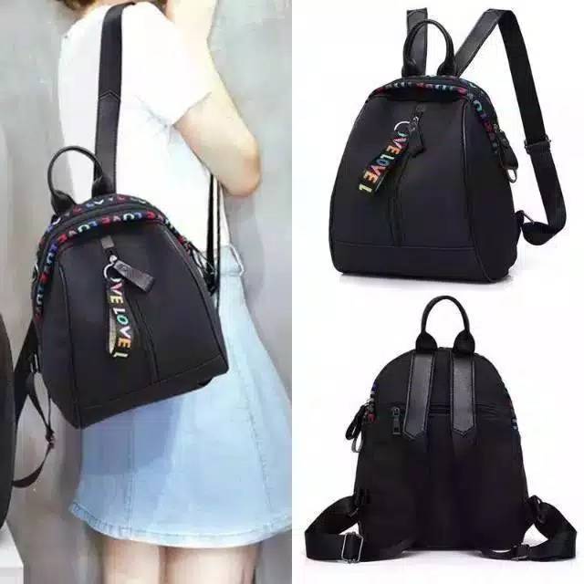 Medan Termurah KD032 Best seller Tas Ransel Import parasut tebal Tas wanita import