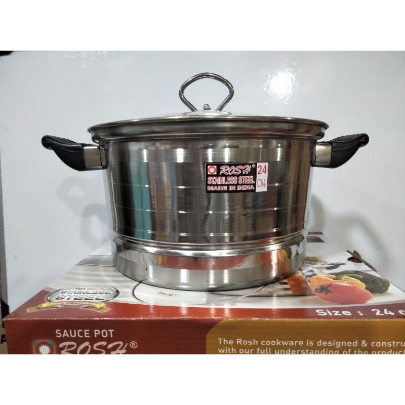 langseng stenlis tutup kaca / stimer