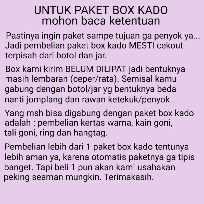 kertas cacah sheredded paper box kado