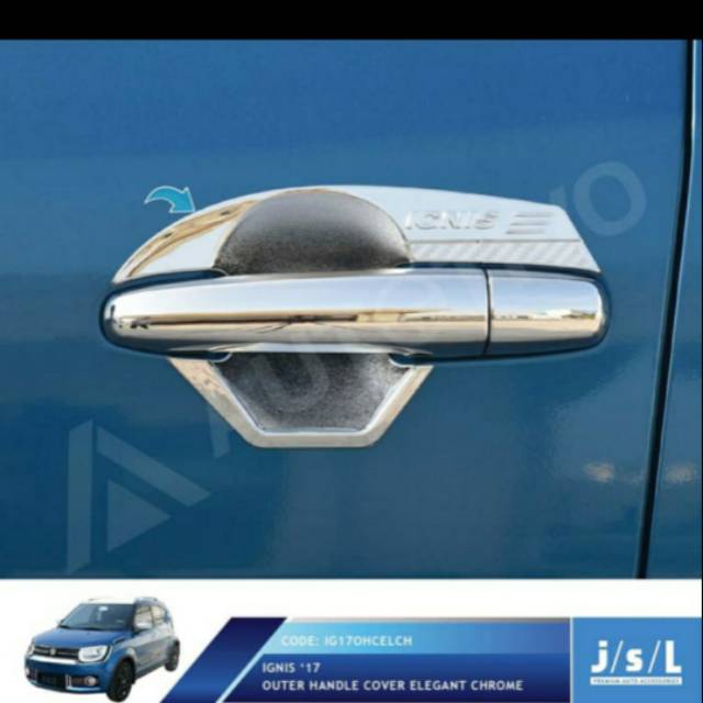 Cover outer mobil ignis chrome jsl