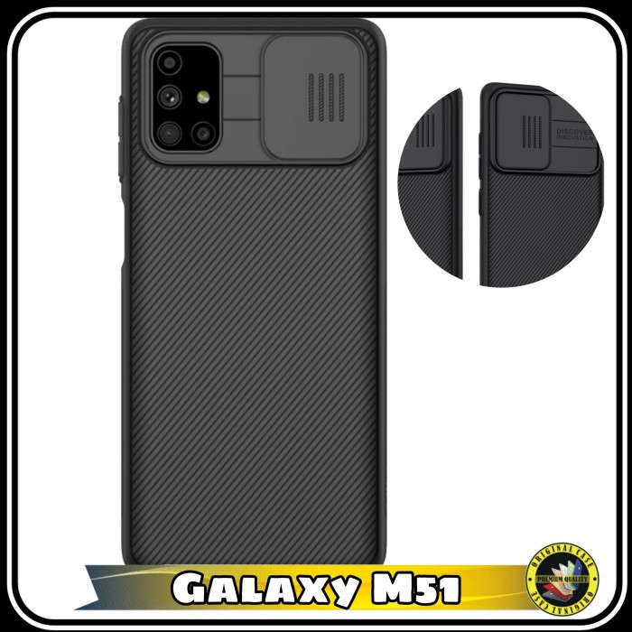 Casing Samsung Galaxy M51 M 51 HardCase Slide Camera Protector