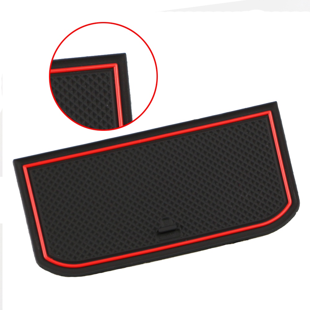 Untuk Honda Fit Jazz 2014-2018aksesoris Door Groove Mat Karet Anti Slip Cup Cushion Door Groov Mats Pad