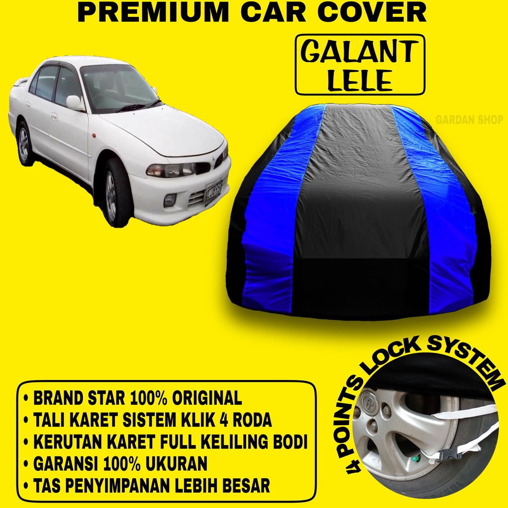 Body Cover GALANT LELE VR Sarung BIRU Penutup Pelindung Bodi Mobil Gallant Lele PREMIUM Blue Cover