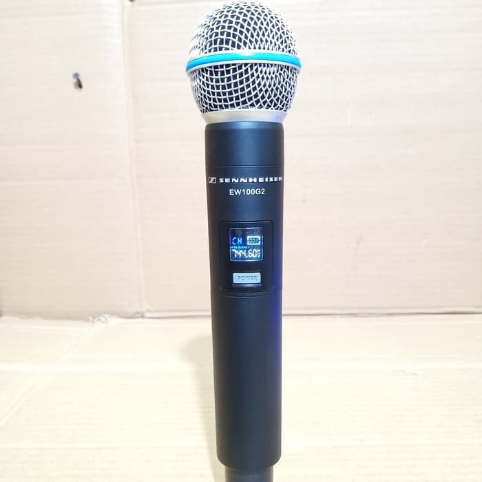 SENNHEISER EW100G2 MIC HANDHEL WIRELESS MICROPHONE SYSTEM