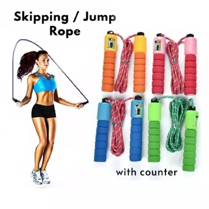 MWN Mainan Skipping Tali Lompat Jump Rope with Counter