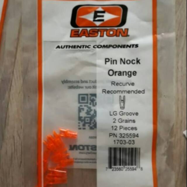 1 Lusin pin nock easton untuk arrow carbon one - recurve recomended