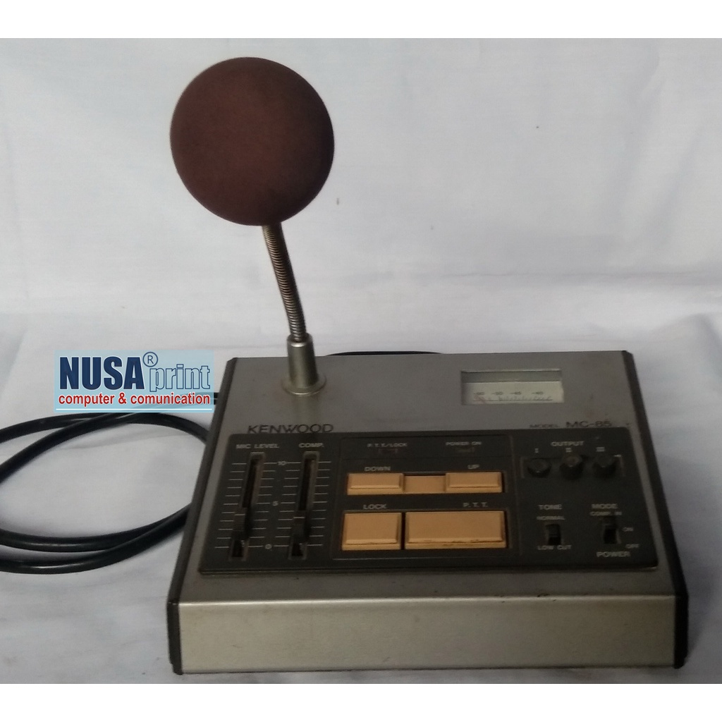 Desk Mic Kenwood MC 85 Original - Jadul - Colector