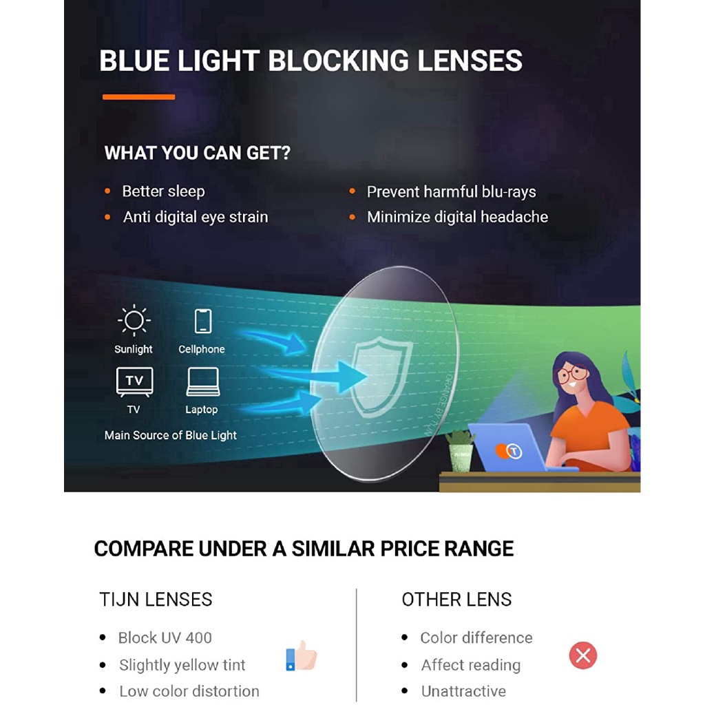 Mushto Kacamata Anak Anti radiasi Blueray Blue Light untuk komputer Handphone TV Tr90 Lentur 2105 2103