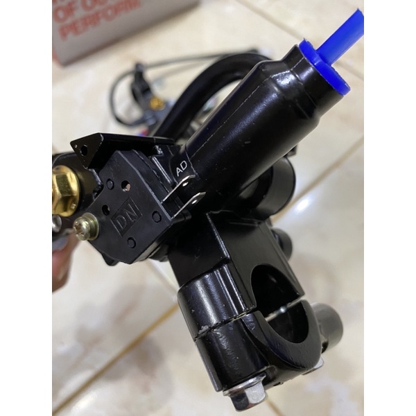 MASTER REM SET KIRI KANAN CNC FULL BLACK PLUS +TABUNG BIG SMOKE UNTUK SEMUA MOTOR BISA